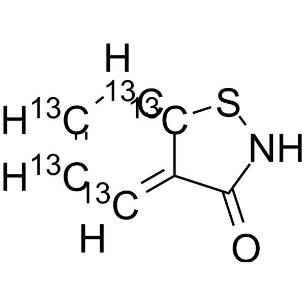 Benzothiazolinone-13C5 (1,2-Benzothiazolinone-13C5) 1329616-16-1